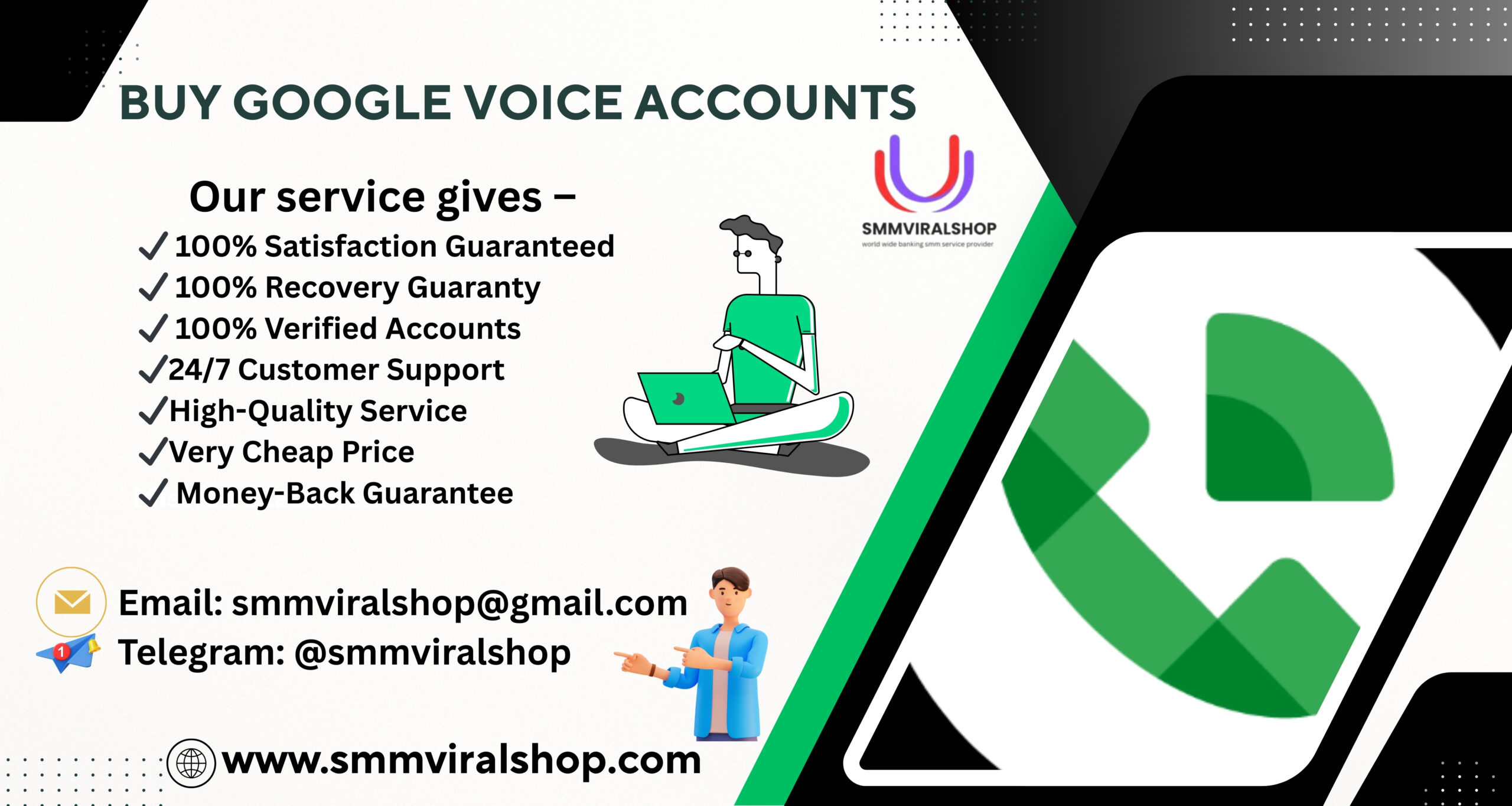 Buy Google Voice Accounts