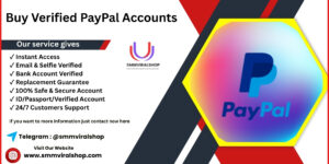 Buy Verified PayPal Accounts