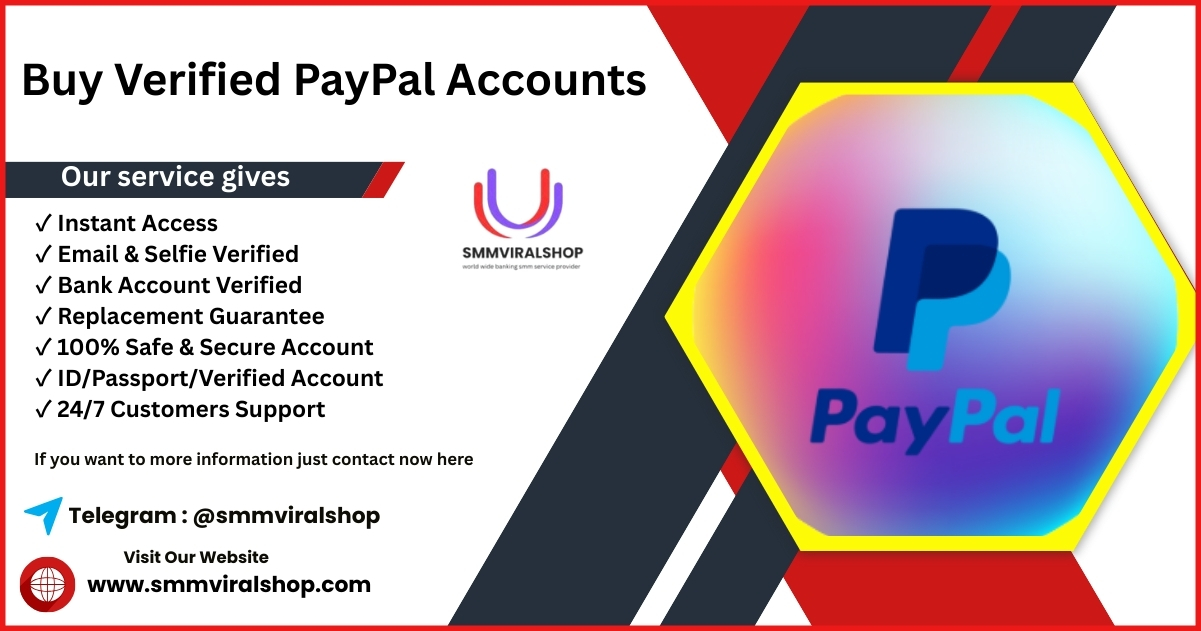 Buy Verified PayPal Accounts
