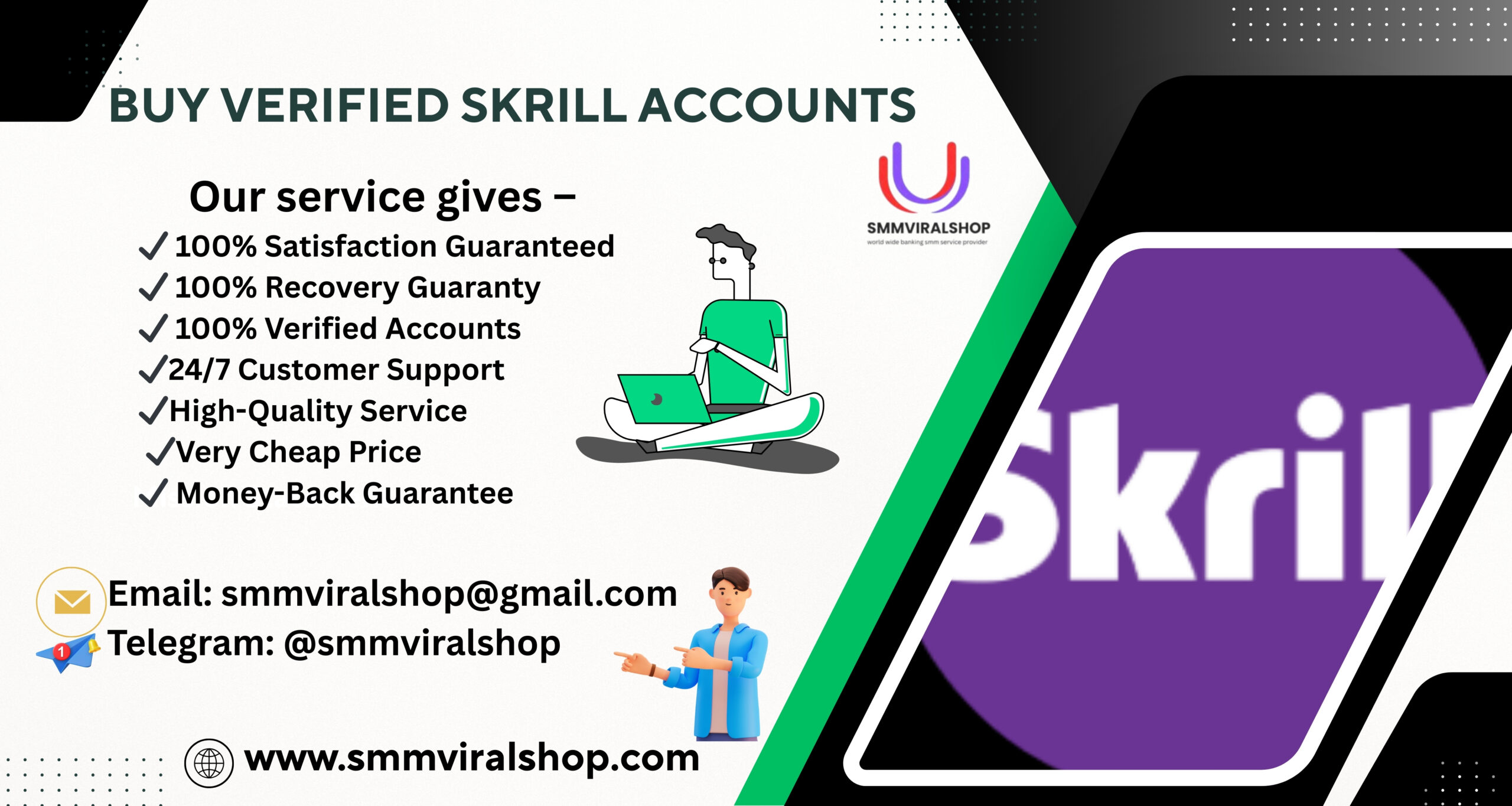 Buy Verified Skrill Accounts