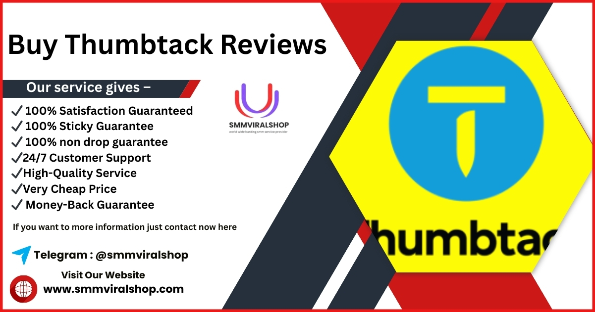Buy Thumbtack Reviews