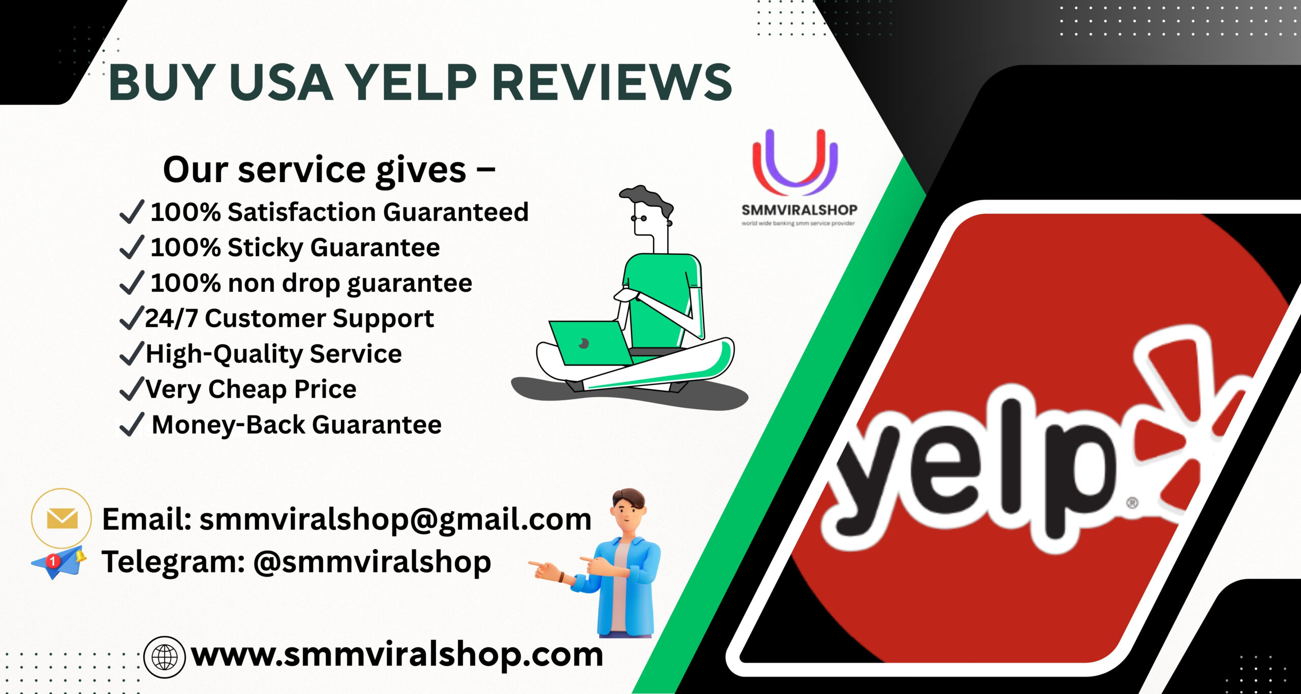 Buy USA Yelp Reviews