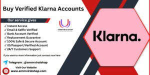 Buy Verified Klarna Accounts