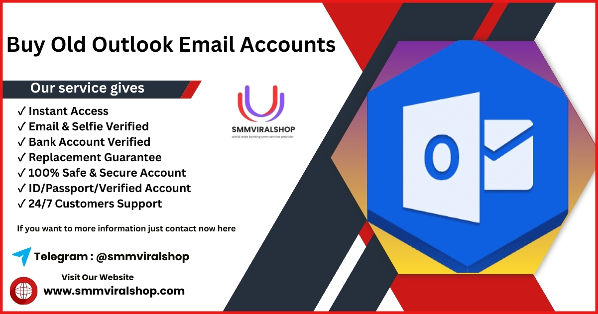 Buy Old Outlook Email Accounts