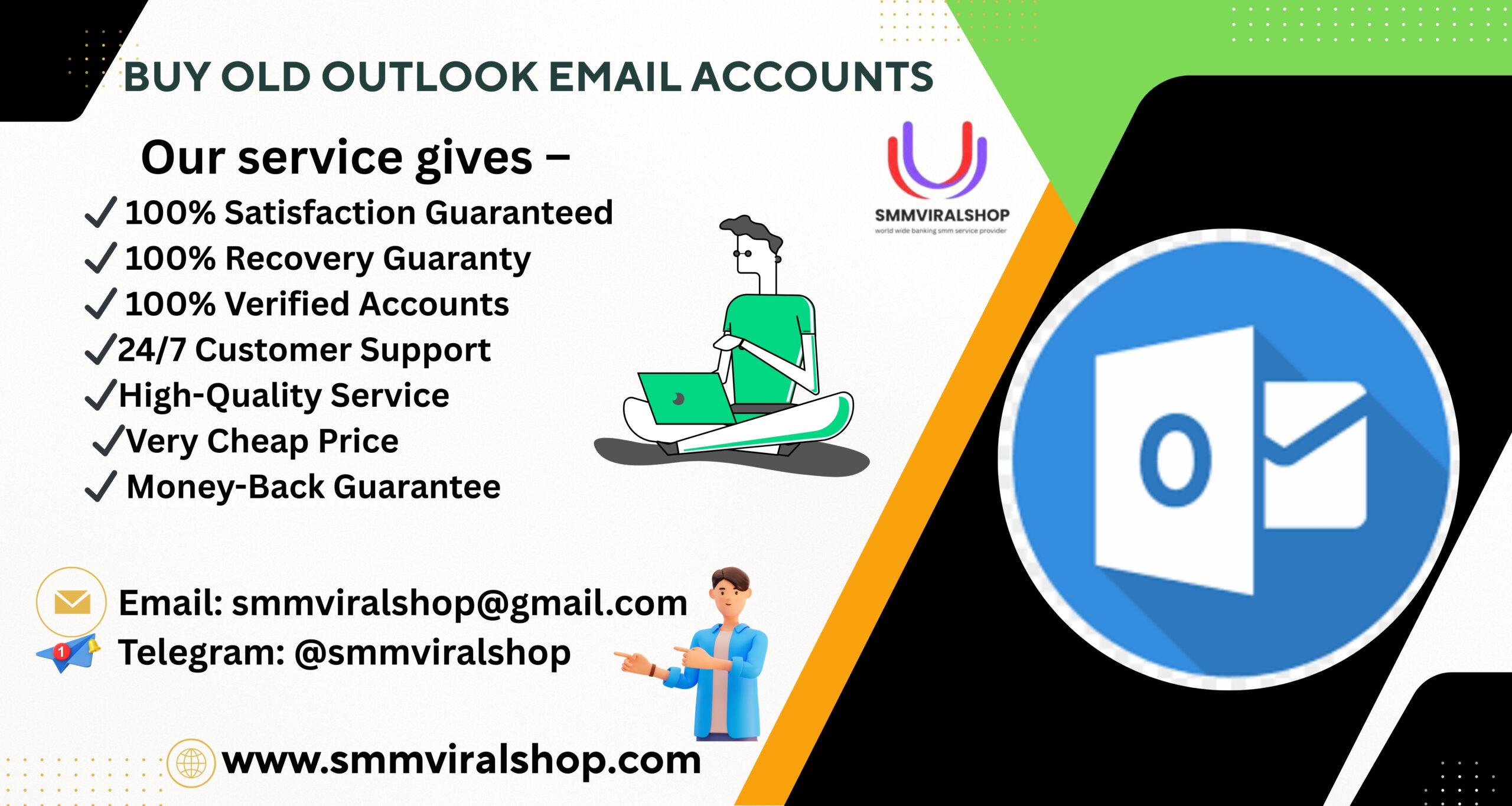 Buy Old Outlook Email Accounts