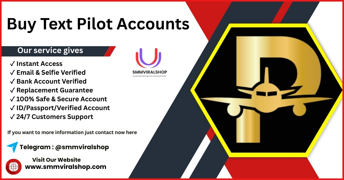 Buy Text Pilot Accounts